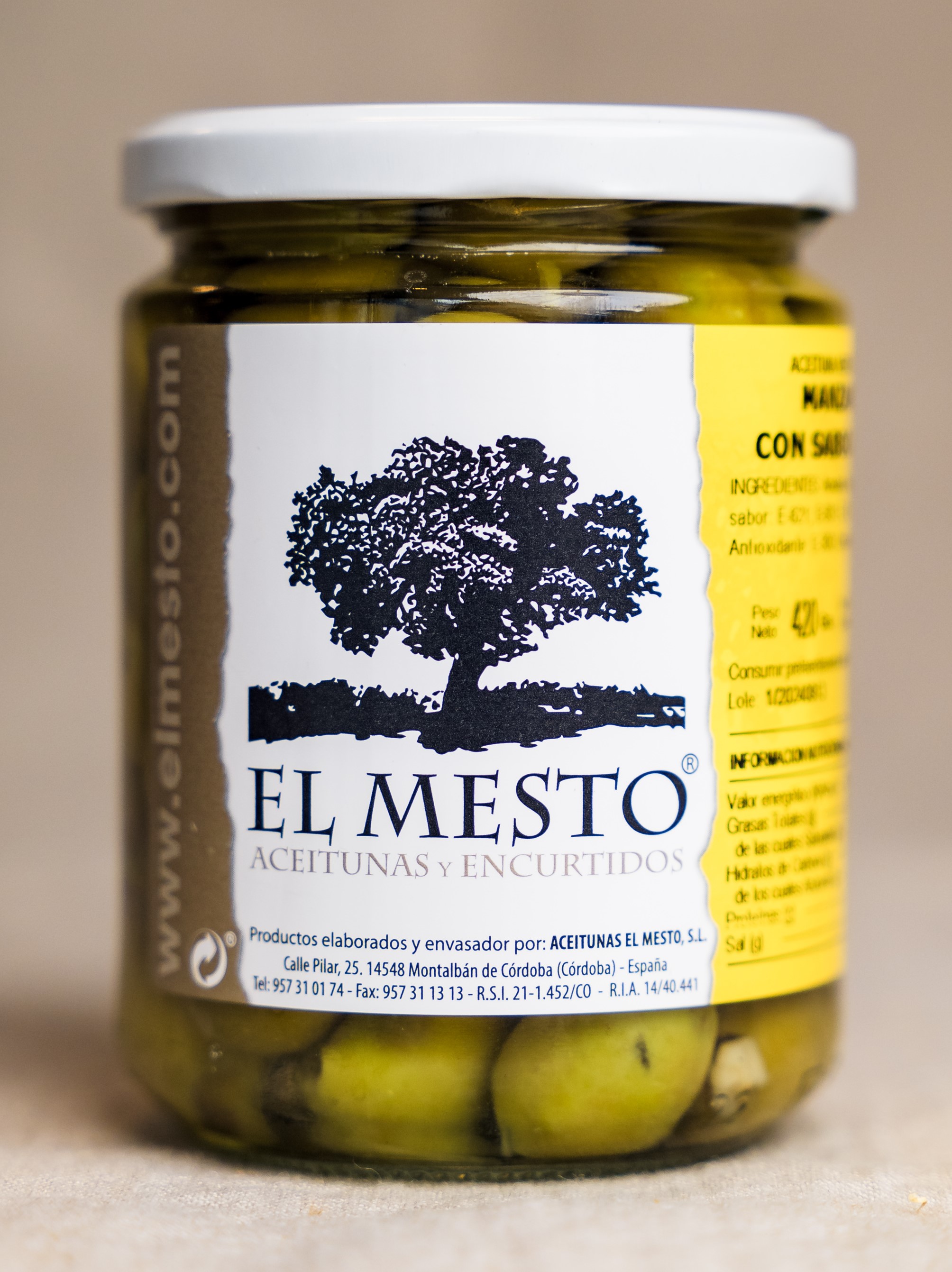 Manzanilla oliven – El Mesto