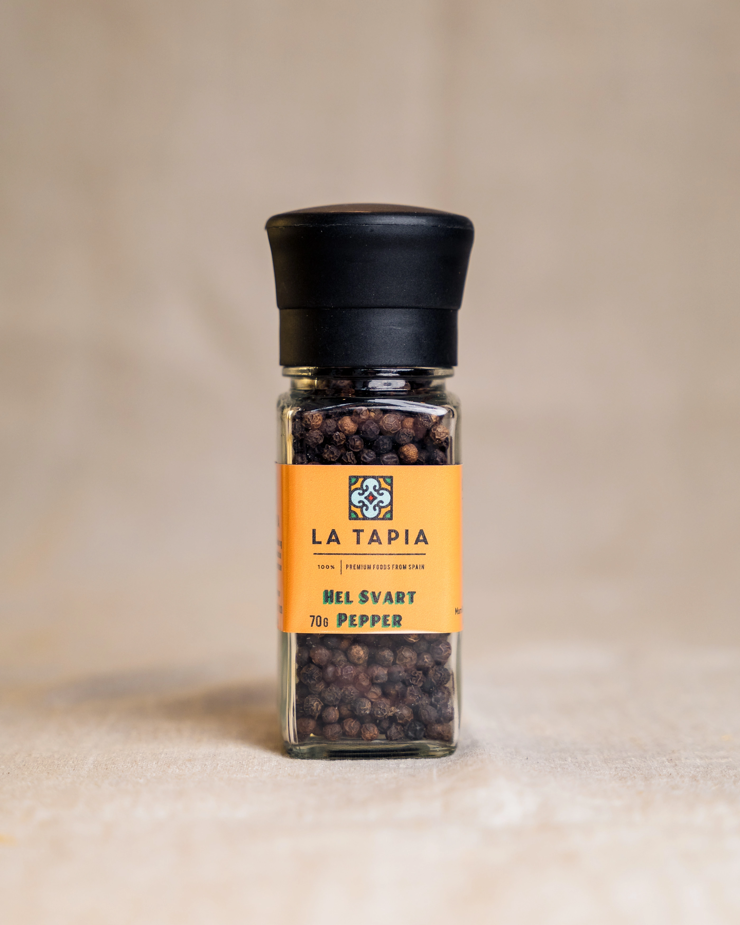 Nymalt sort pepper