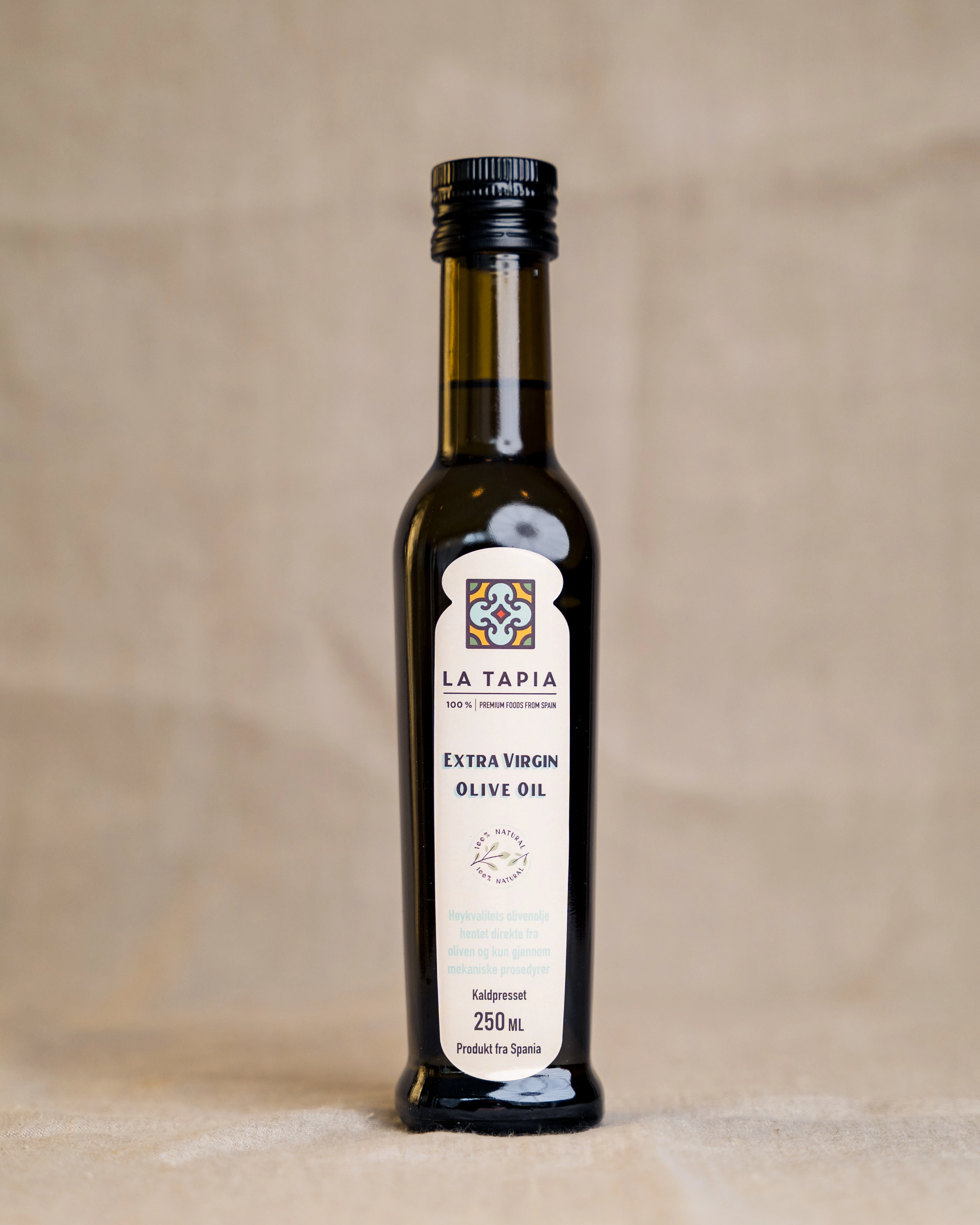 La Tapia – økologisk extra virgin olivenolje 250 ml