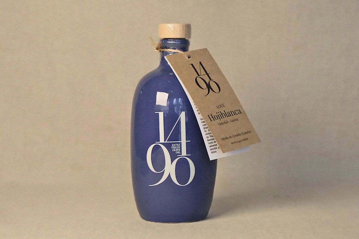 1490 AOVE Hojiblanca – premium extra virgin olivenolje fra Andalucía