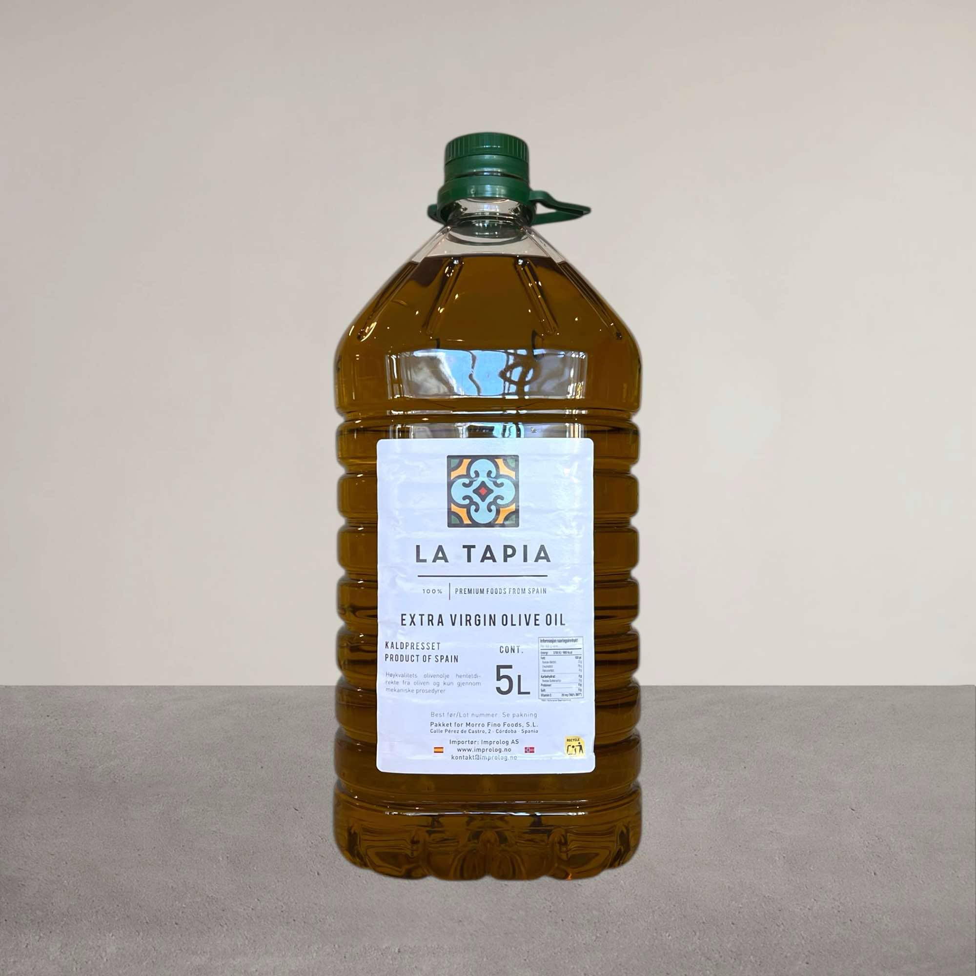 La Tapia 5L – Extra Virgin olivenolje